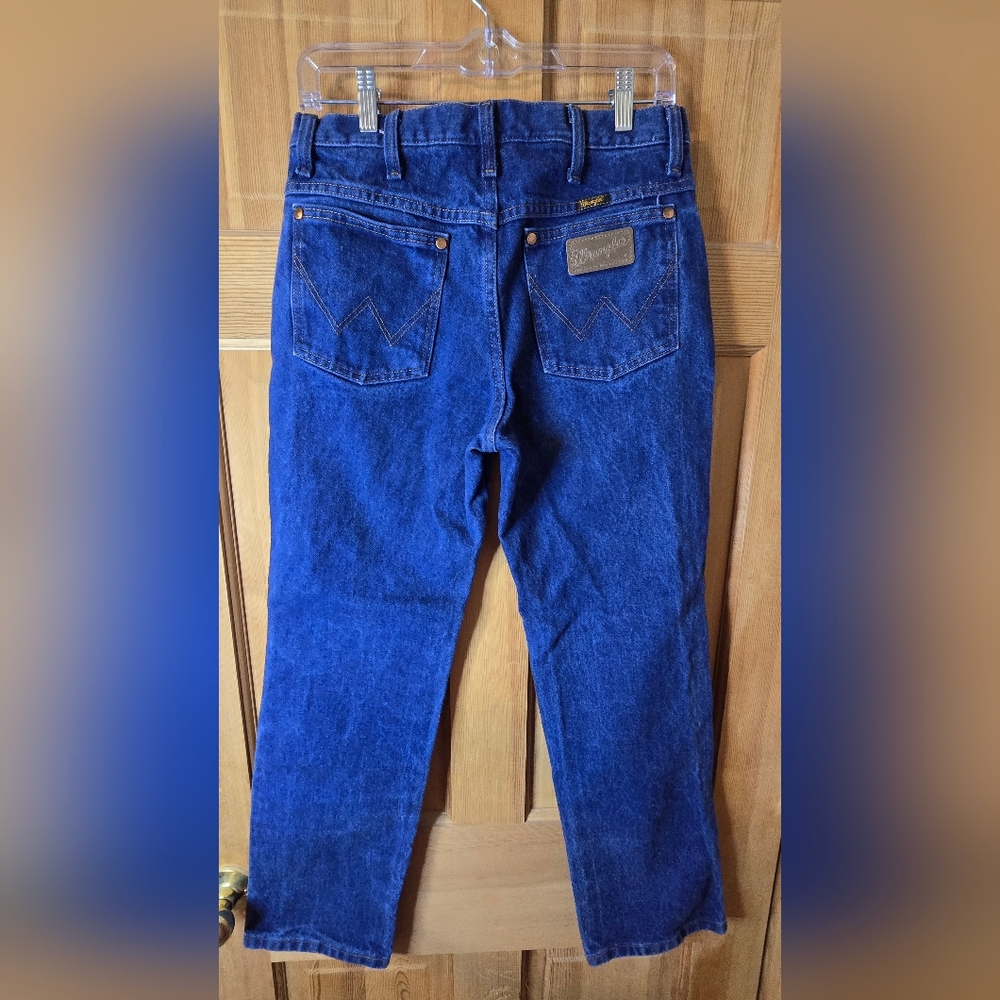 Wrangler Vintage 30×30 Cowgirl Cowboy Cotton Denim Jeans - Picture 8 of 8